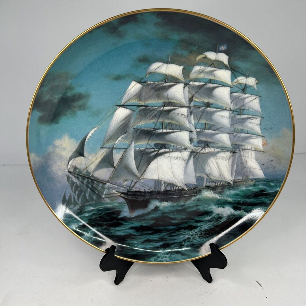 1981 Franklin Porcelain "Cutty Sark" collector plate